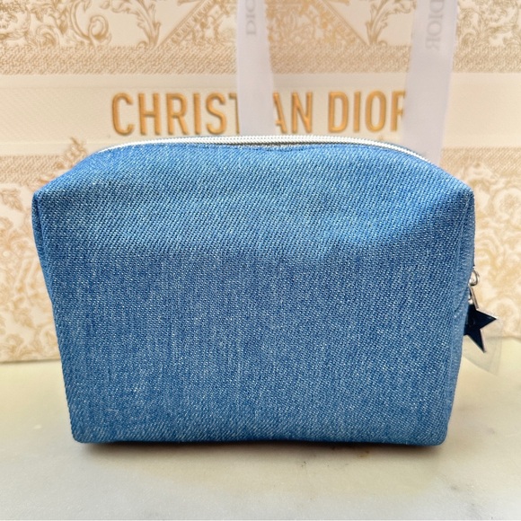 Brand New GWP Dior Beauty Denim Pouch - Picture 6 of 8